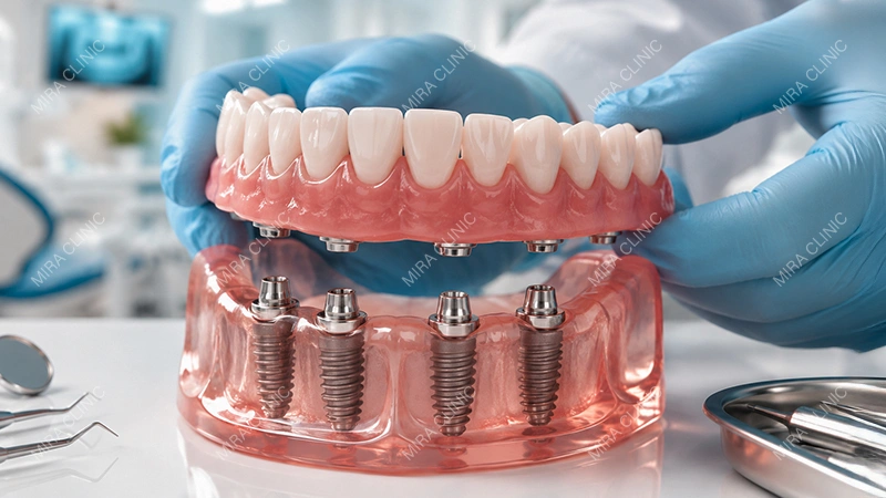 Four implants